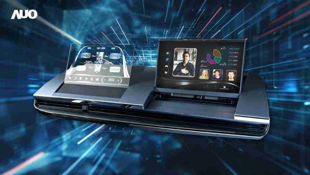 28国际Micro LED Display HMI解决方案打造透明Micro LED前座仪表，，，呈现信息并保留驾驶视野开阔；亦为副驾驶座乘客打造收放自如的Micro LED屏幕，，，在不影响显示质量的前提于显示区内建镜头，，，让用户能与视讯对象直接眼神接触，，，提供绝佳的双向沟通体验